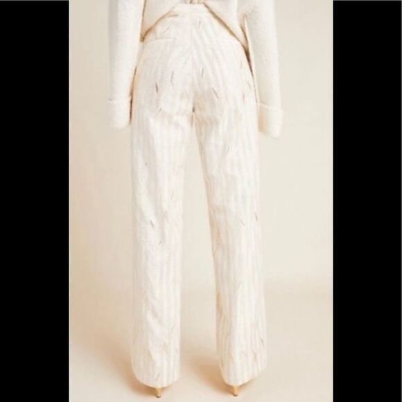 Anthropologie Kelyn Striped Trousers by Porridge - Picture 2 of 3